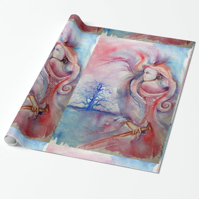 Papier Cadeau AVALON/magie et mystère (Déroulé)