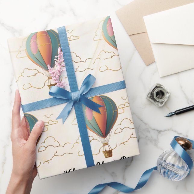 Papier Cadeau "Aventures sans limites du ciel" (Cadeaux)