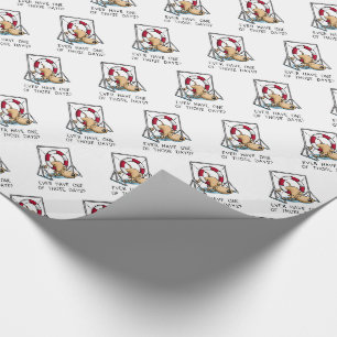 Papier Cadeau Avez-vous déjà un de ces jours ? Agilité du chien