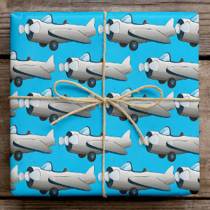 Papier Cadeau Avion à hélice