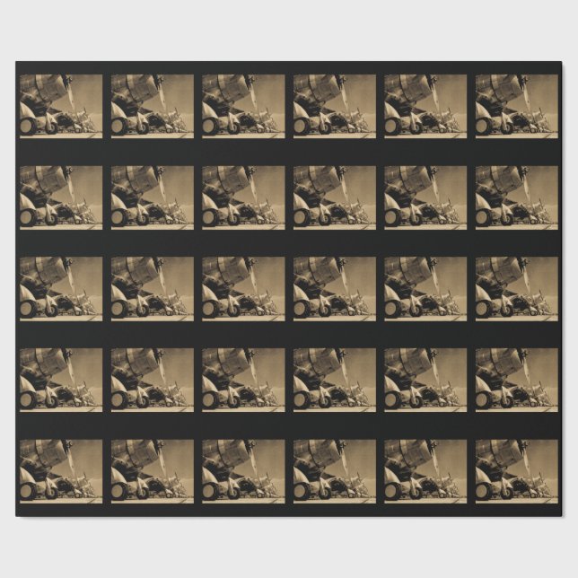 Papier Cadeau Avions courageux de bombardier de SBD de Douglas (Couture)