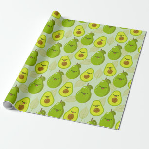 Papier Cadeau Avocado