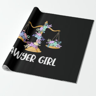 Papier Cadeau Avocate fille