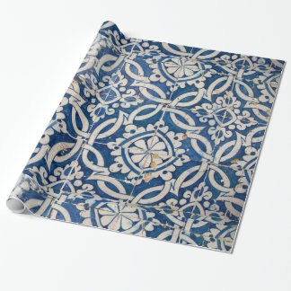 Papier Cadeau Azulejo portugais vintage