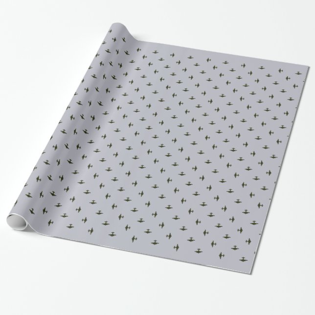 PAPIER CADEAU B17G 1944 (Déroulé)