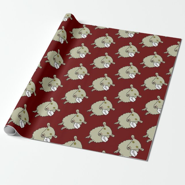 Papier Cadeau Baa Sheep (Déroulé)