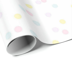 Papier cadeau Baby shower Confetti