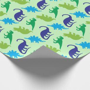 Papier Cadeau Baby shower Dinosaur