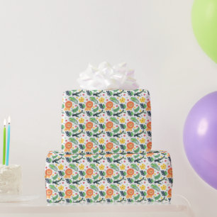 Papier Cadeau Baby shower Jungle Safari