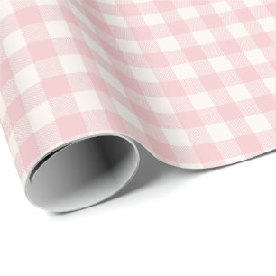 Papier Cadeau Baby shower pour fille à vélo Vintage rose mou