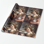 PAPIER CADEAU BACCHUS, RAISINS ET VIN BLANC<br><div class="desc">Classic Italian Baroque masterpiece by Guido Reni .</div>
