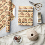 Papier Cadeau Bagues d'oignon de Ring-a-Ding Fiançailles Félicat<br><div class="desc">Le design présente une illustration originale de savoureux anneaux d'oignon frits brun doré, avec RING A DING DING dans une police amusante. Idéal pour fêter un mariage, une douche nuptiale, une soirée bachelorette ou un fiançailles. Cette conception est également disponible sur d'autres produits. Ne vois-tu pas ce que tu cherches...</div>