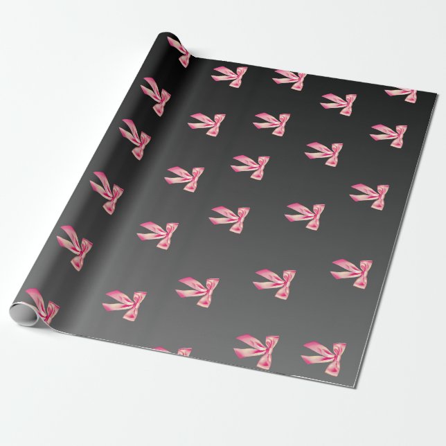 Papier Cadeau Baies roses | Luxueux Mariage (Déroulé)