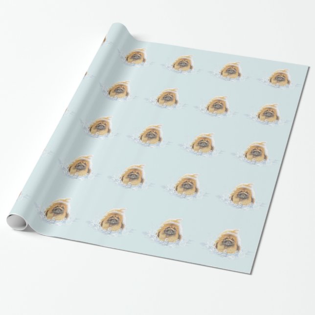 Papier Cadeau Bain Moussant (Déroulé)