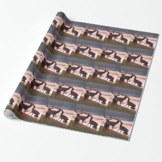 Papier Cadeau Baisers des élans