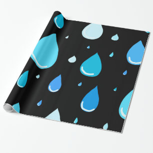 Papier Cadeau Baisses de pluie