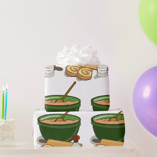 Papier Cadeau Baking Cinnamon Rolls