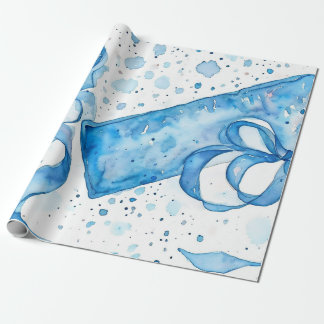 Papier Cadeau Balises cadeaux cool Ocean Blue