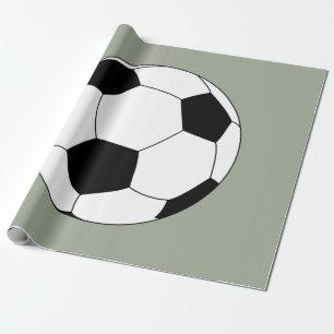 Papier Cadeau Balle de football (Football)