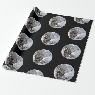 Papier Cadeau Balle Disco 1 en miroir