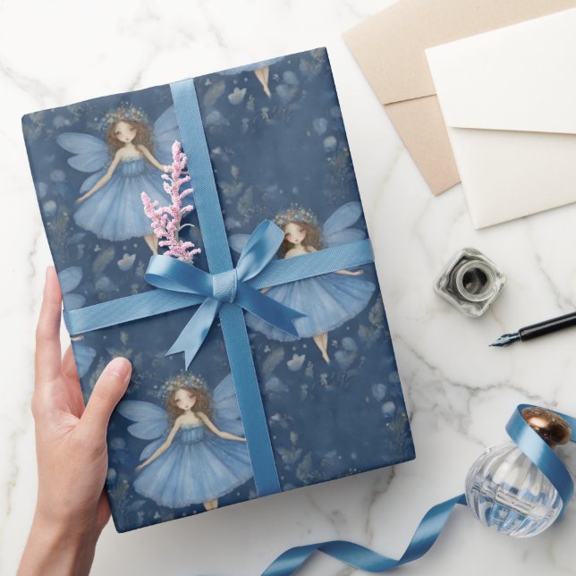 Papier Cadeau Ballerina Fairy Girl Anniversaire (Cadeaux)