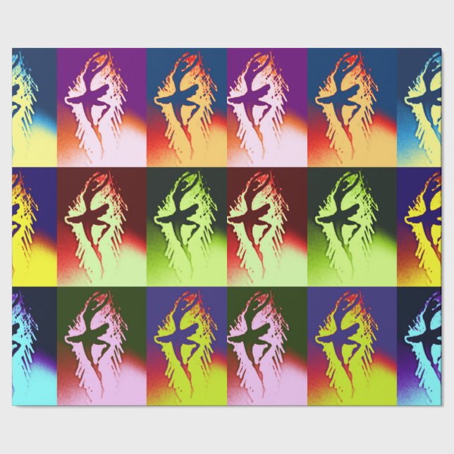 Papier Cadeau Ballerine de bruit (Couture)