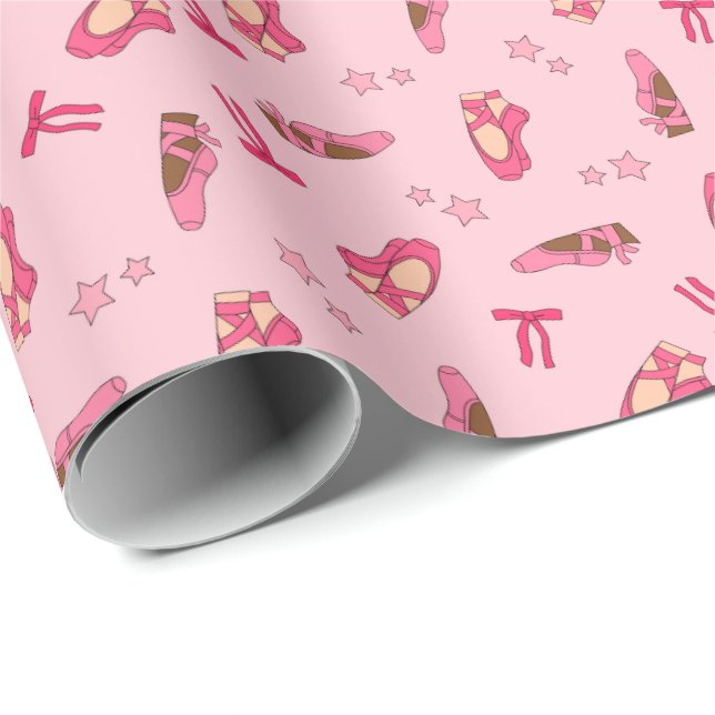 Papier Cadeau Ballet (Coin rond)