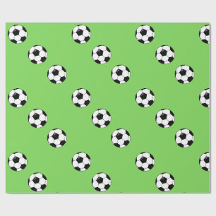 Papier Cadeau Ballon de football