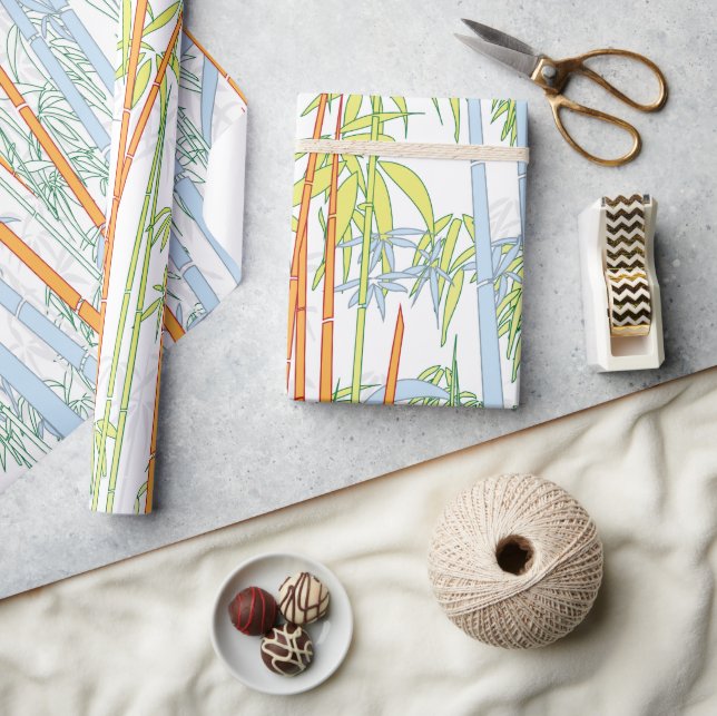 Papier Cadeau Bambou 3 (Artisanat)