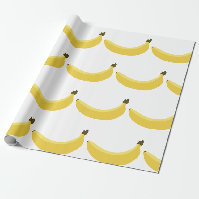 Papier Cadeau Banane (Déroulé)