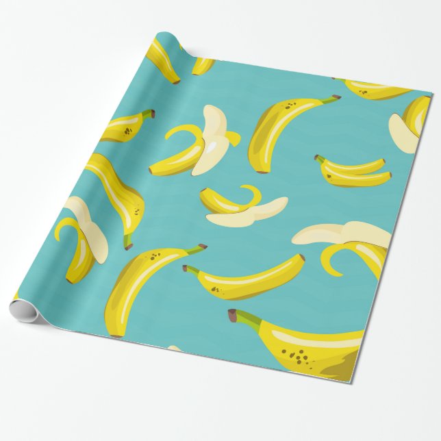Papier Cadeau Bananes (Déroulé)