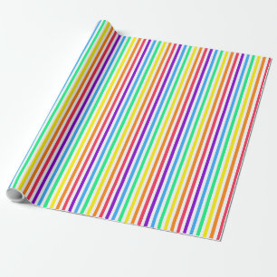 Papier Cadeau Bande arc-en-ciel 13