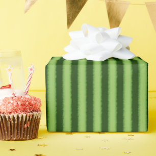 Papier Cadeau Bande de pastèque (petite échelle)