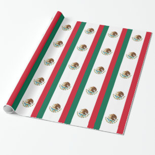 Papier Cadeau Bandera de México - Drapeau du Mexique - Drapeau d