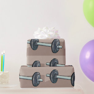 Papier Cadeau Barbell Weights