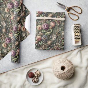 Papier Cadeau Baroquage des frontières – Victorien gothique