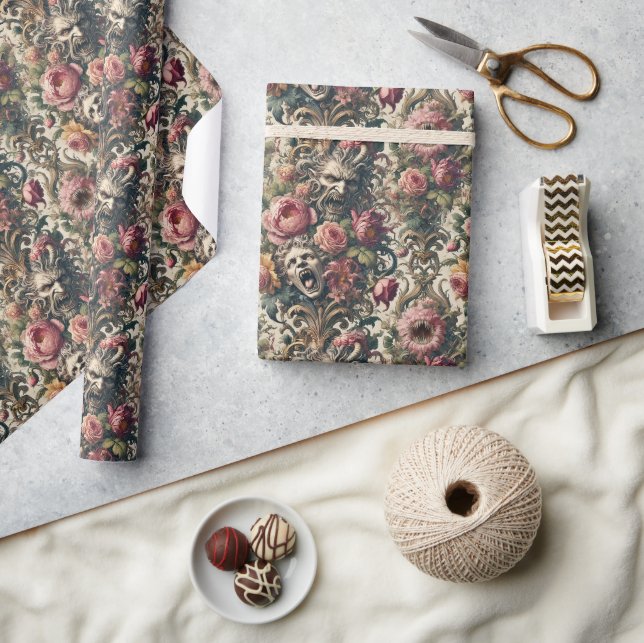 Papier Cadeau Baroque Hunger Pains – Gothic Victorian (Artisanat)