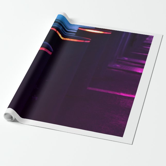 Papier Cadeau Barrière de sécurité cylon (Déroulé)