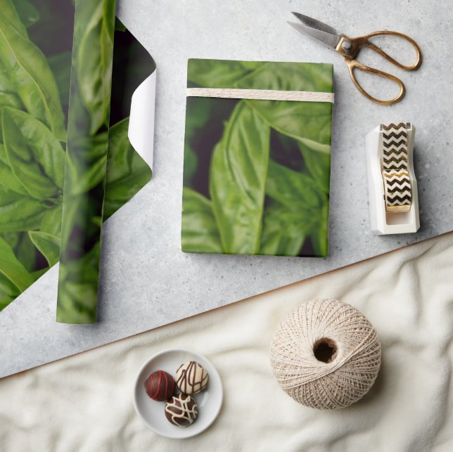 Papier Cadeau Basilic (Artisanat)