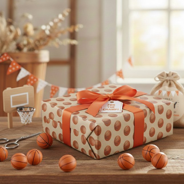Papier Cadeau Basket (Créateur téléchargé)