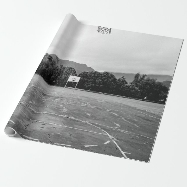 Papier Cadeau Basket-ball (Déroulé)