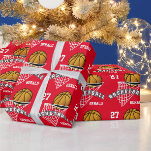 Papier Cadeau Basket-ball