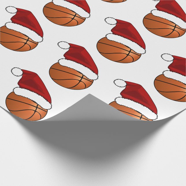 Papier Cadeau Basketball de Noël  (Coin)