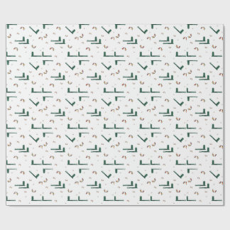 Papier Cadeau Bâtir en Fer