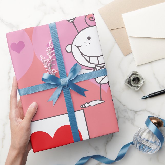 Papier Cadeau Bâton Cupid (Créateur téléchargé)