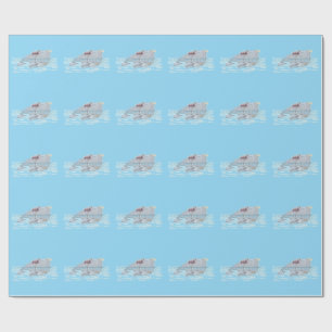 Papier Cadeau Battle Horn-Whale