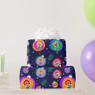 Papier Cadeau Bauble Galore