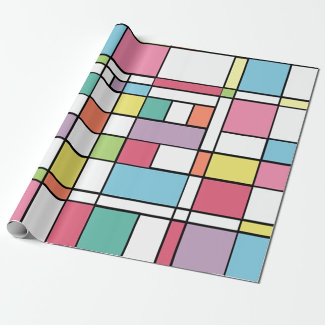 Papier Cadeau Bauhaus de Pâques (Déroulé)