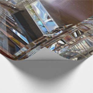 Papier Cadeau Baylene Architecte Moderne Ville Élégant