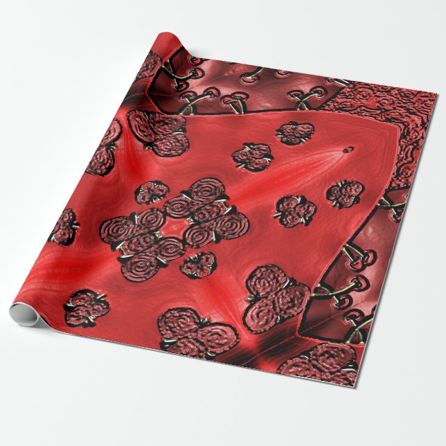 Papier Cadeau Bazar de la Canneberge  (Déroulé)
